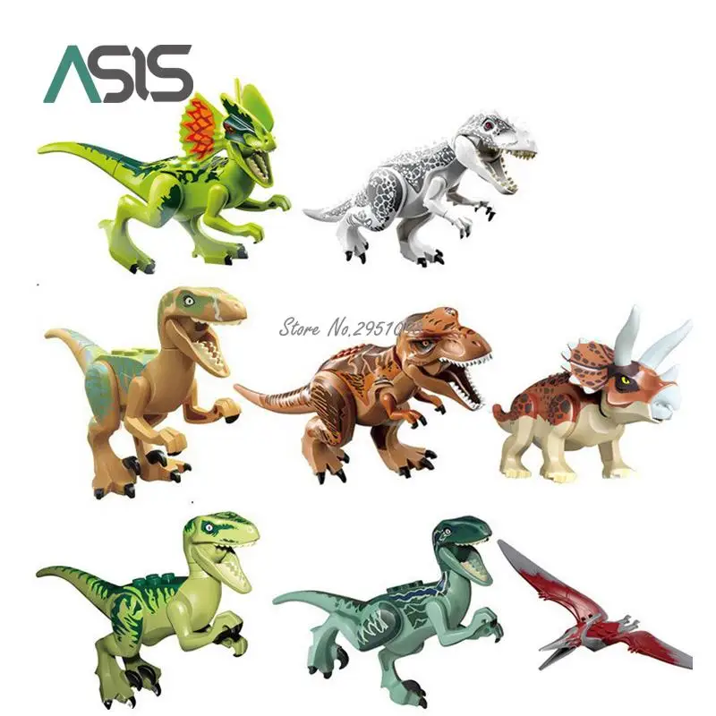 Legoings &quotМир Юрского периода&quot Мир динозавров парк Raptor защитной зоны Набор