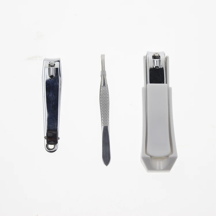 4 шт./компл. хромированный набор инструментов из нержавеющей стали для ухода за