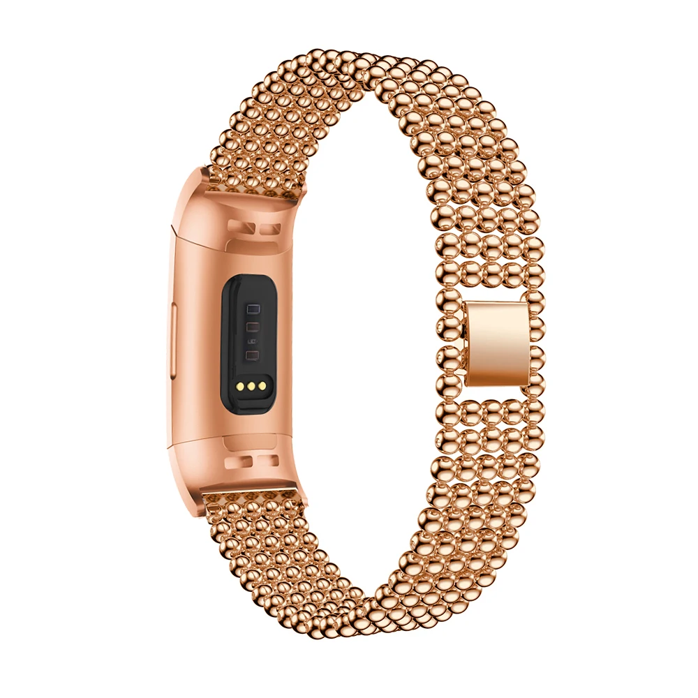 Для Fitbit Charge3 сменный металлический браслет из нержавеющей стали ремешок Смарт-часы ремни браслет для Fitbit Charge 3