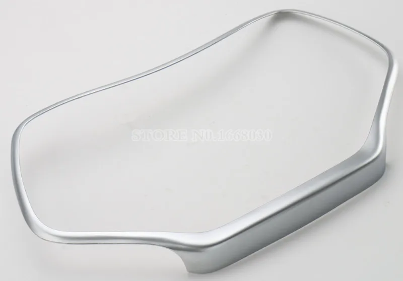 Матовое серебро консоли GPS навигации Рамки чехол накладка для Jeep Cherokee 2014 2016|trim|trim