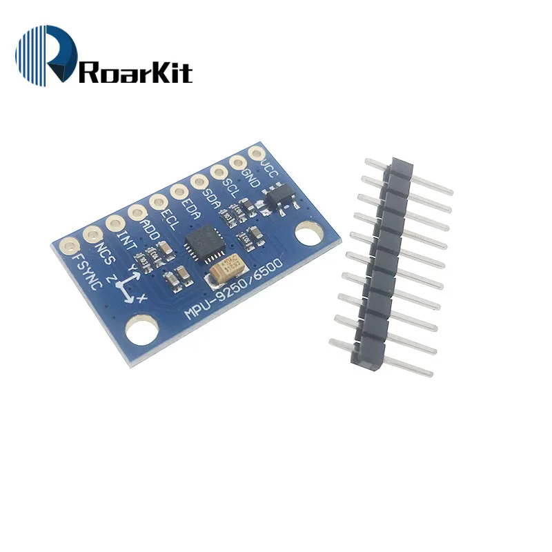 SPI/IIC GY 9250 MPU 9 осевое отношение + гироскоп акселератор магнитометр сенсорный