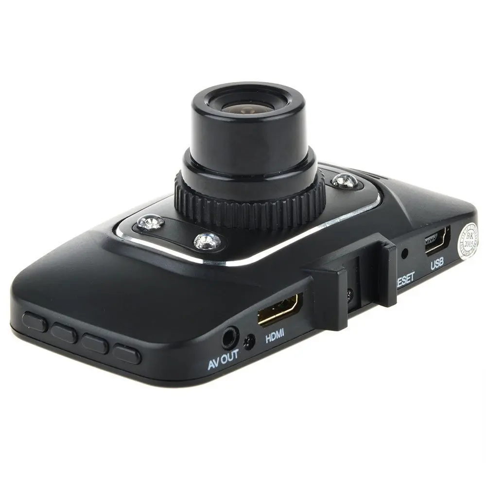 HBUDS GS8000L 1080p 2.7" LCD Автомобильная видеокамера для панели приборов с функцией записи видео DVR Cam G-sensor Угол обзора 120 градусов на.