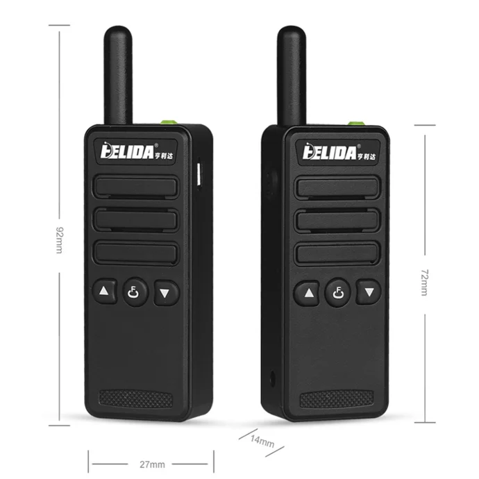 2 Вт Прочный UHF мини двухстороннее радио карманный размер дети Walkie Talkie T-M3 цвет Woki Toki Henglida