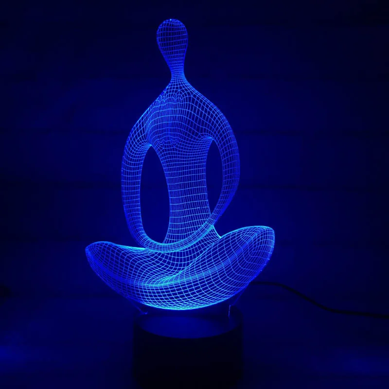 Творческий прикроватный светодиодный ночник акриловый Лазерный Гравировальный