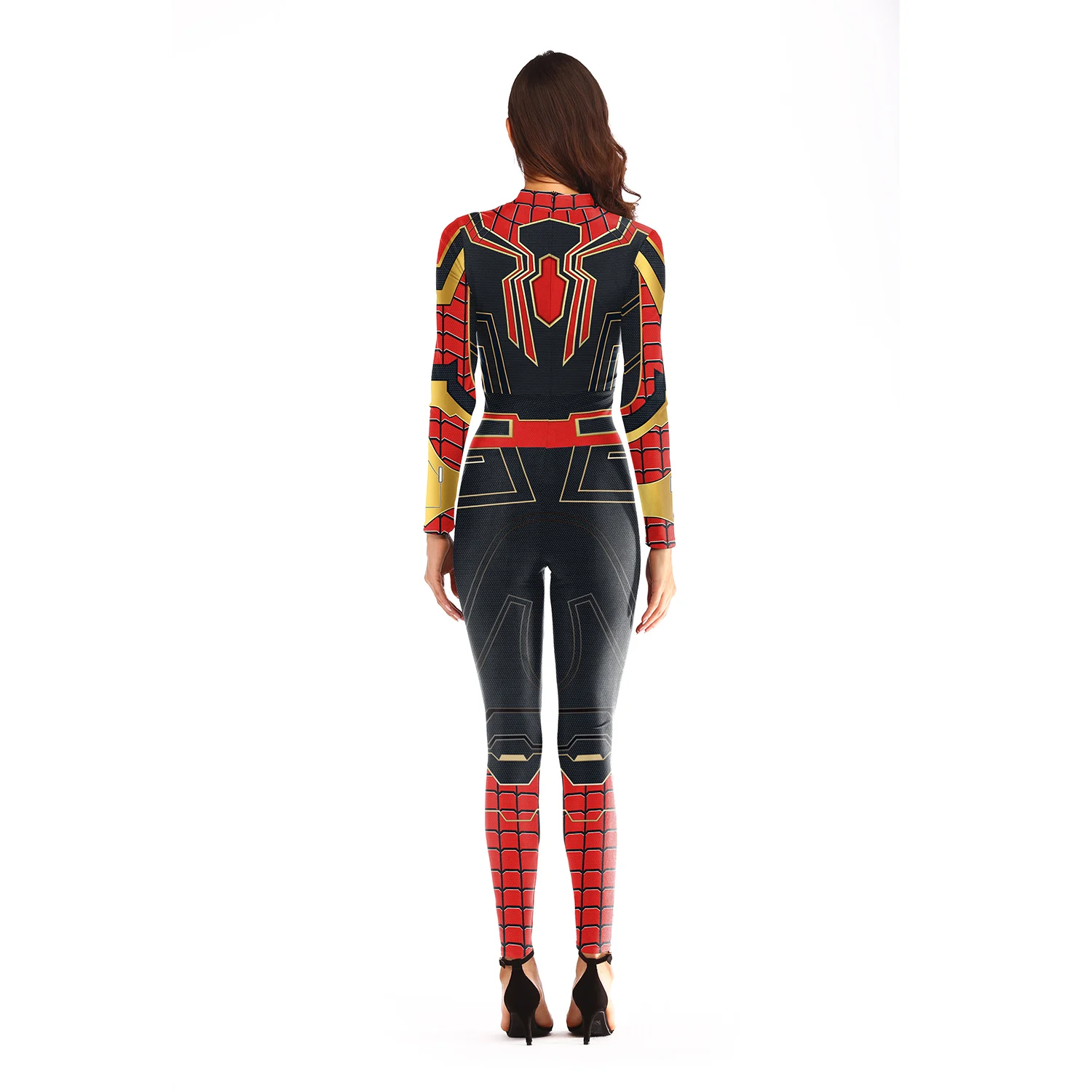 Женский костюм-паук CostumeInfinity War боди для косплея супергероя бессонницы PS4 2019 |