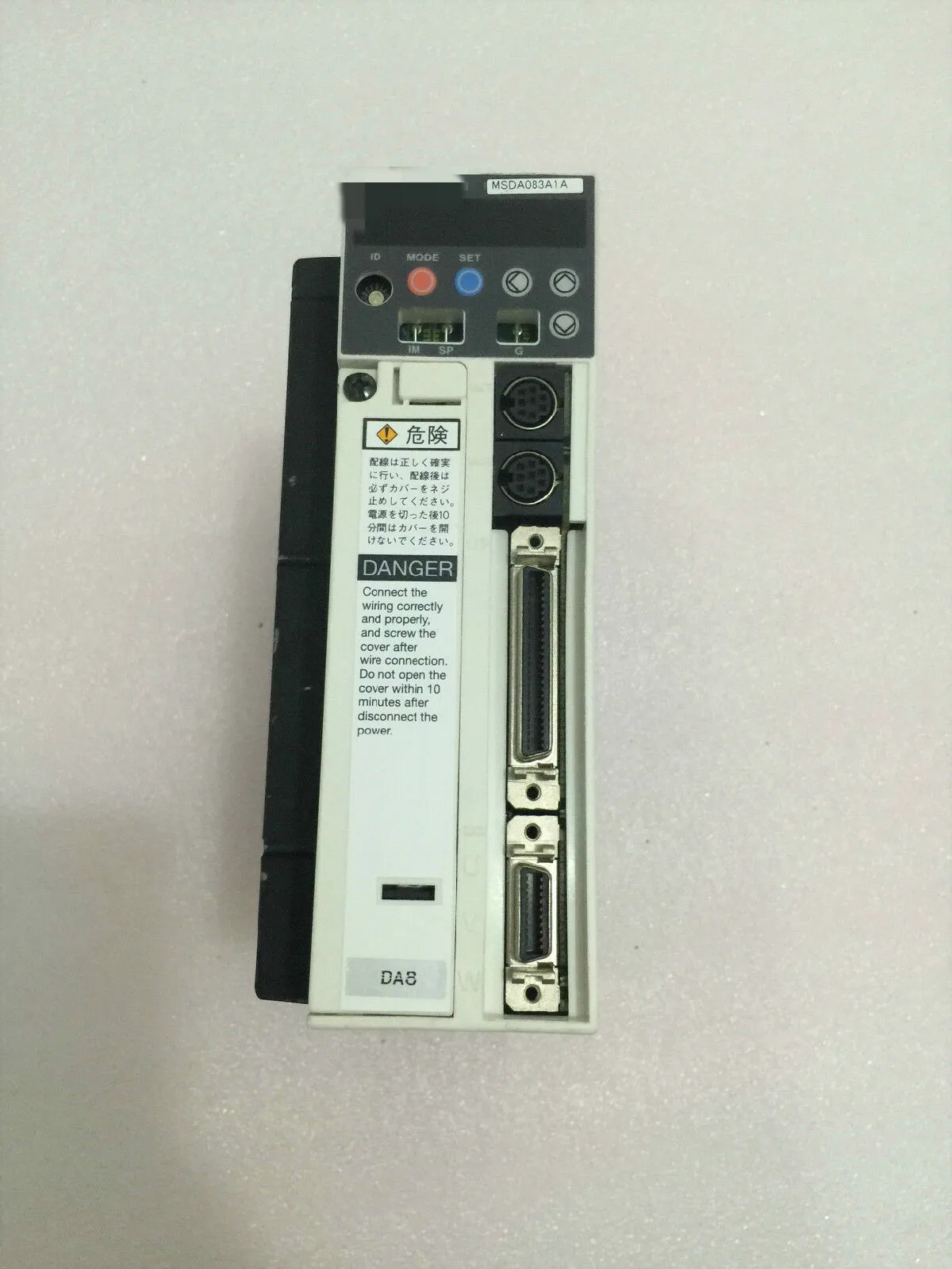 MSDA083A1A servo drive USED | Обустройство дома