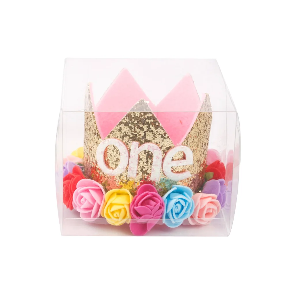 Шляпа FENGRISE принцесса корона счастливая фотография украшение на первый день