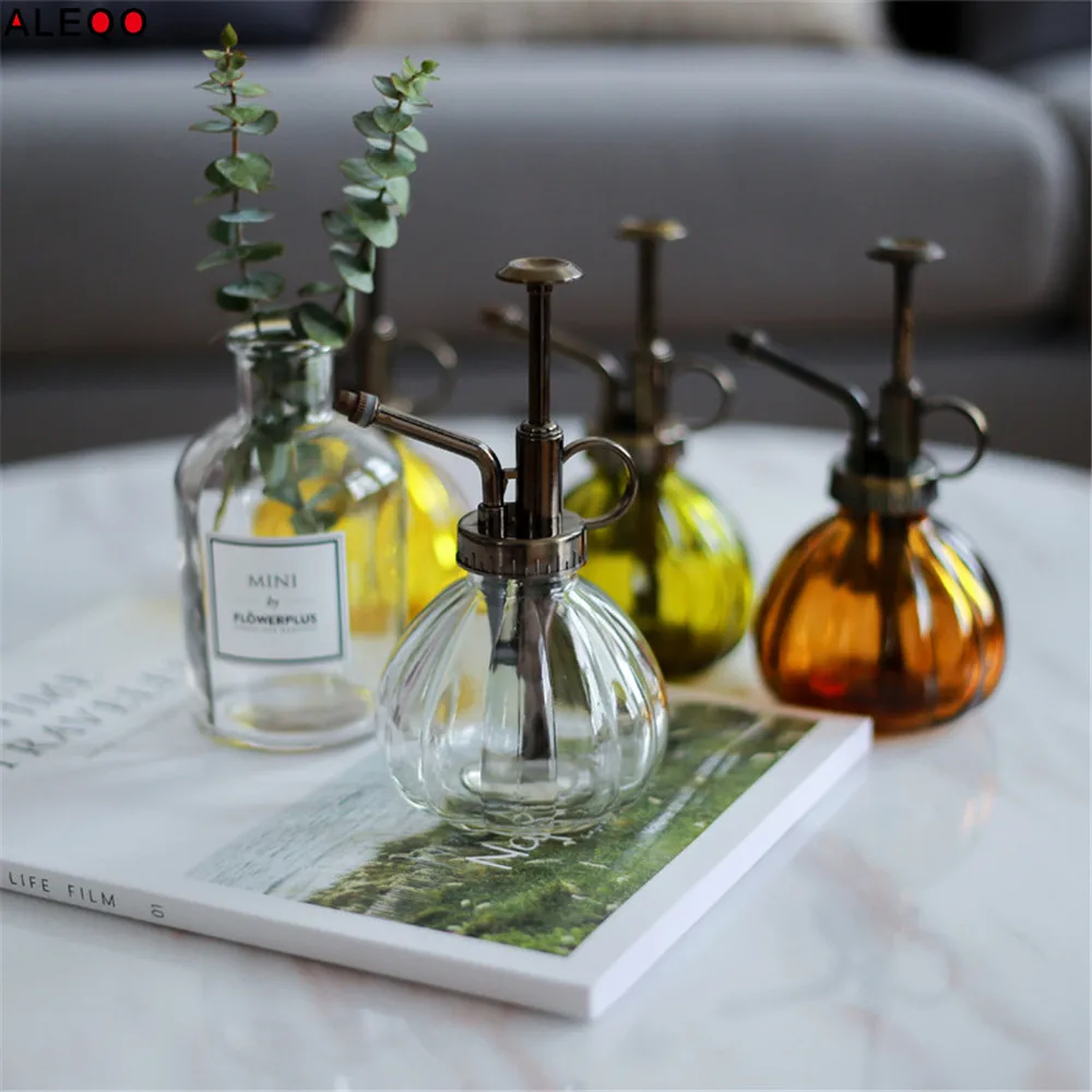 Стеклянная цветная баночка для хранения в стиле ретро скандинавский Европейский