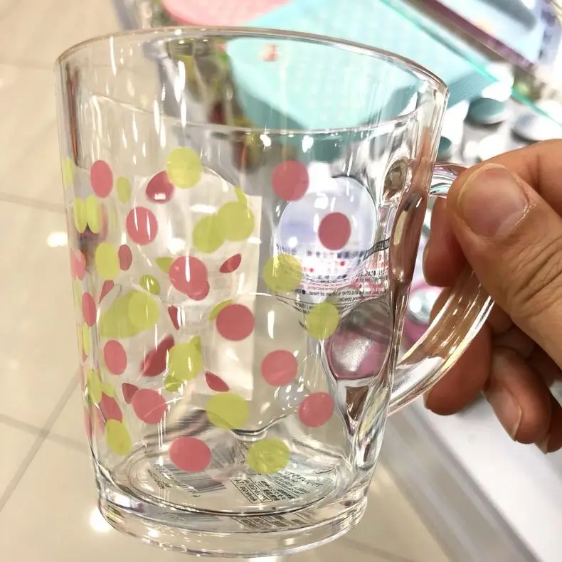 Cup005Red point Oloey 200 мл Daiso мультфильм зубная щетка чашки для питья мыть чашки воды чашки для детей Дети обучения питьевой чашки Горячая игрушка# Cup002 - Цвет: Cup005Red point