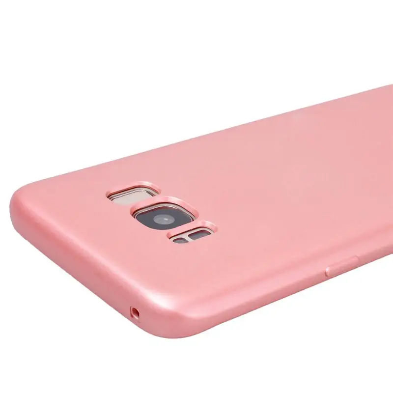 YOKATA для Samsung Galaxy S8 плюс 360 градусов полный защитный Coque 2 in1 все включено из розового