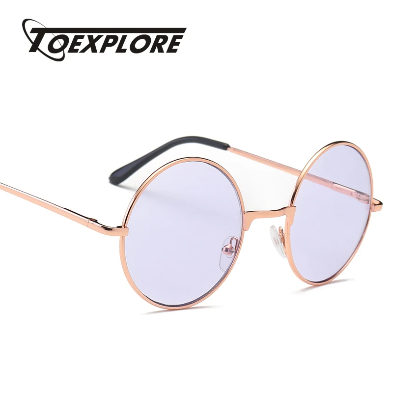 Солнцезащитные очки в металлической оправе для мужчин и женщин UV400|Женские