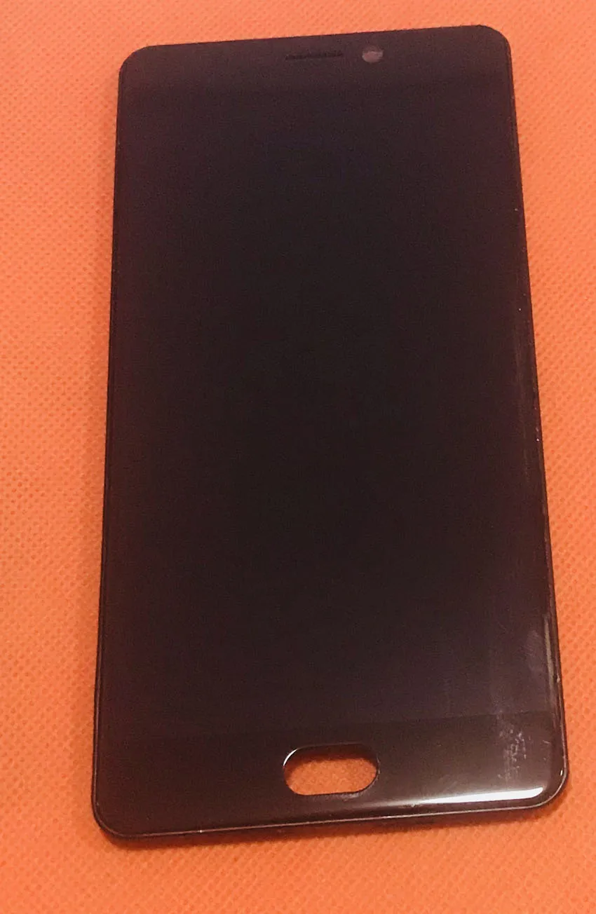 Б/у Оригинальный ЖК экран + сенсорный передняя рамка для Elephone P8 Helio P25 Octa Core 5 &quotFHD