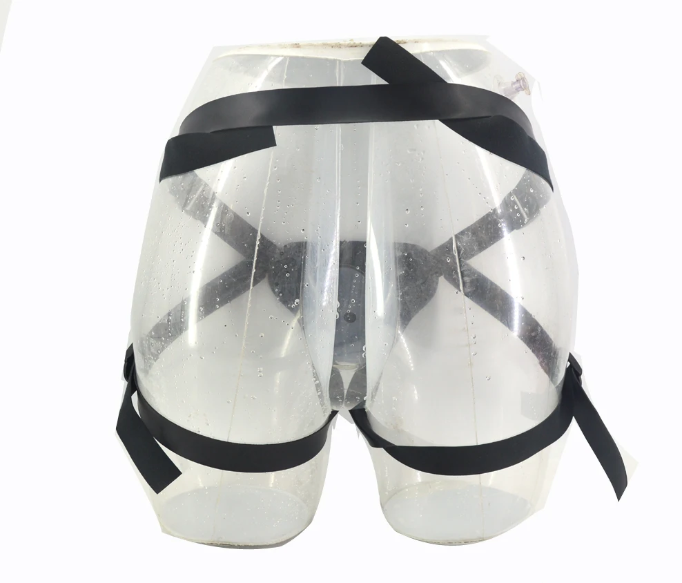 FAAK кожаный ремешок на фаллоимитатор пенис регулируемый бандаж нижнюю часть