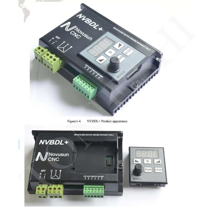 Бесщеточный Шпиндельный Мотор dc Комплект без потенциометра панели холла внешнее