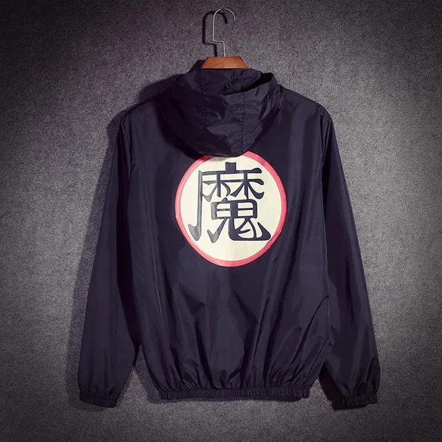 16 TANG унисекс косплей мужские летние куртки Jaqueta Masculina аниме Dragon Ball тонкая Солнцезащитная ветровка с капюшоном - Цвет: 16