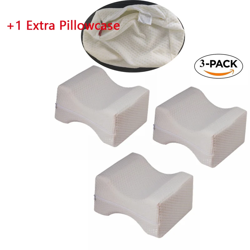 1 Extra Pillowcase Позиционирование подушки спальные подушки под колено подушка Ортопедическая поза поддерживающая подушка для ног Rodillas Dormir - Цвет: 1 Extra Pillowcase