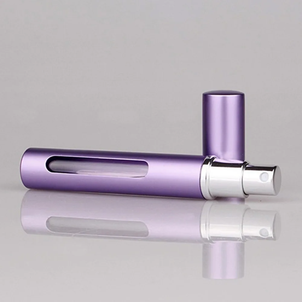 5 мл портативный мини алюминиевый многоразовый парфюмерный флакон с
