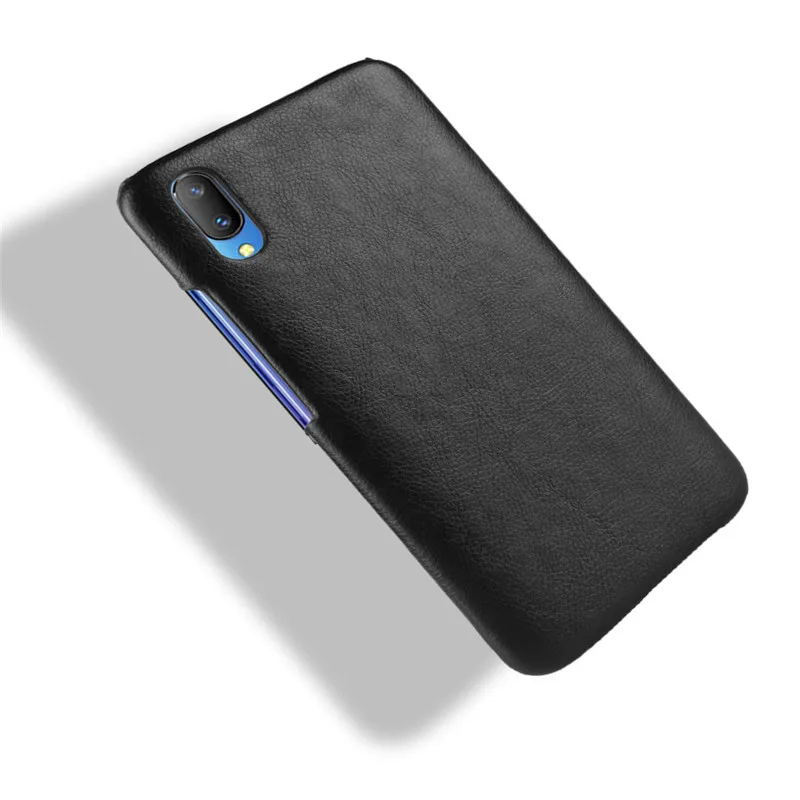 ДЛЯ Vivo V11 чехол для телефона 6 41 дюймов Роскошный PU кожа личи ударопрочный Pro
