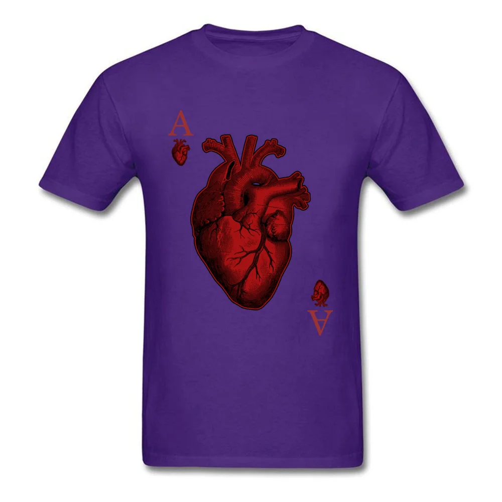 Футболка мужская с круглым вырезом тенниска из 100% хлопка рок-группой Ace of Hearts