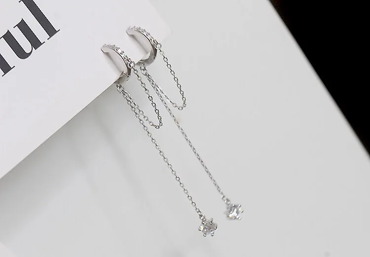 Серьги из стерлингового серебра 925 пробы, модные простые скрученные серьги, кольцо для ушей, пряжка для ушей, милые трендовые серебряные серьги для девочек и мальчиков, еврей