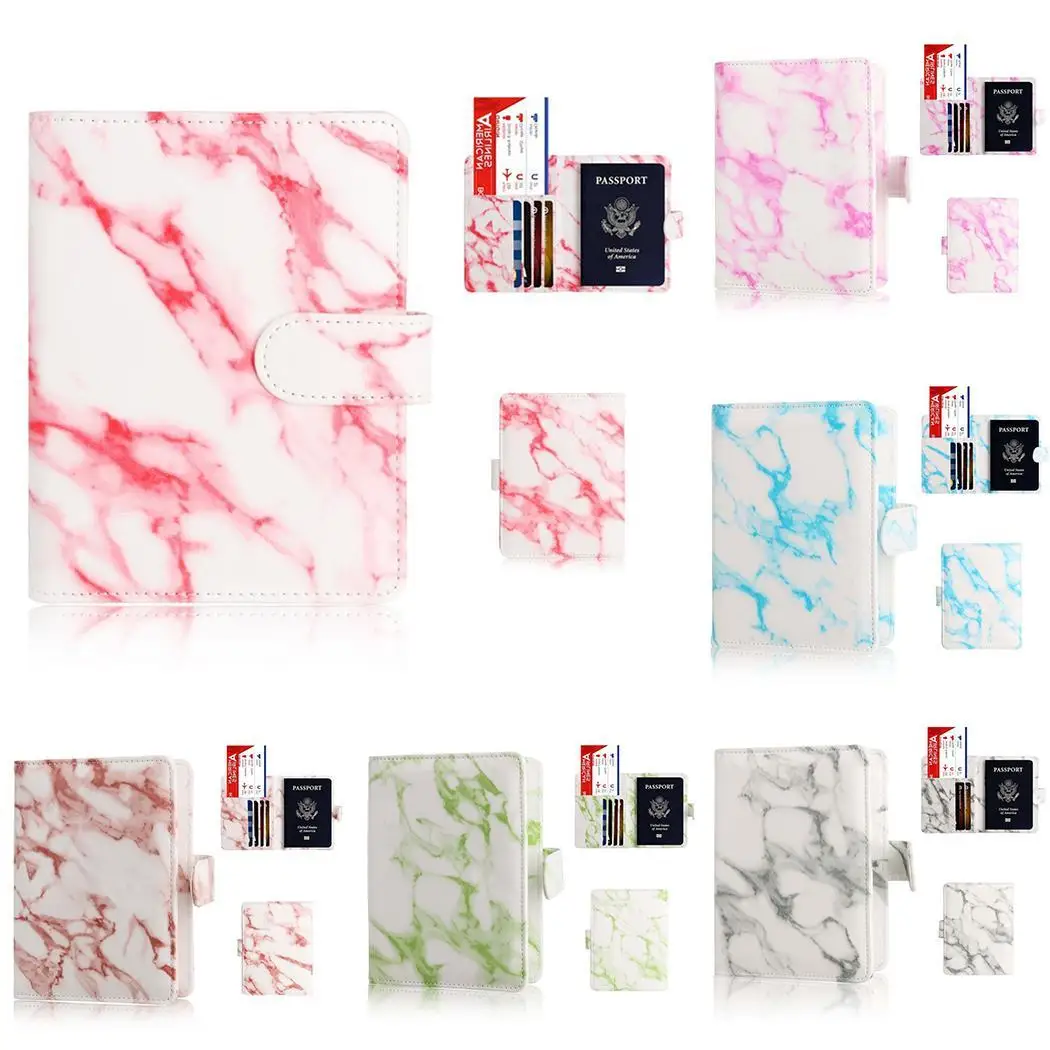 Унисекс Мода мини квадратный печати Hasp денежный паспорт слоты для карт небольшие