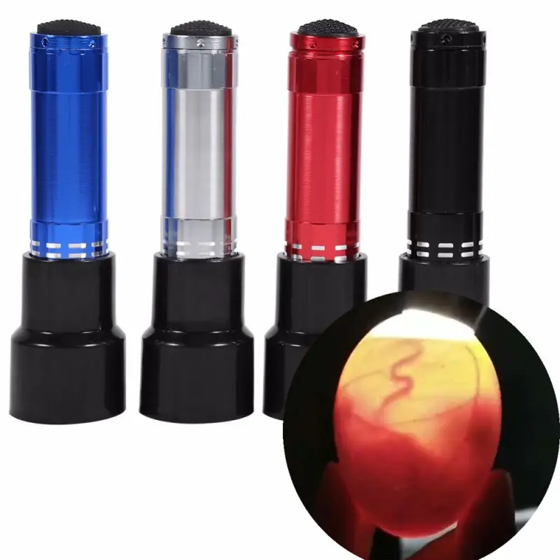 1pcs/lot Eggtester Eggs Incubator Lamp 9 LED Super Cold Incubation Test Flashlight Powered By Battery (not include) | Дом и сад