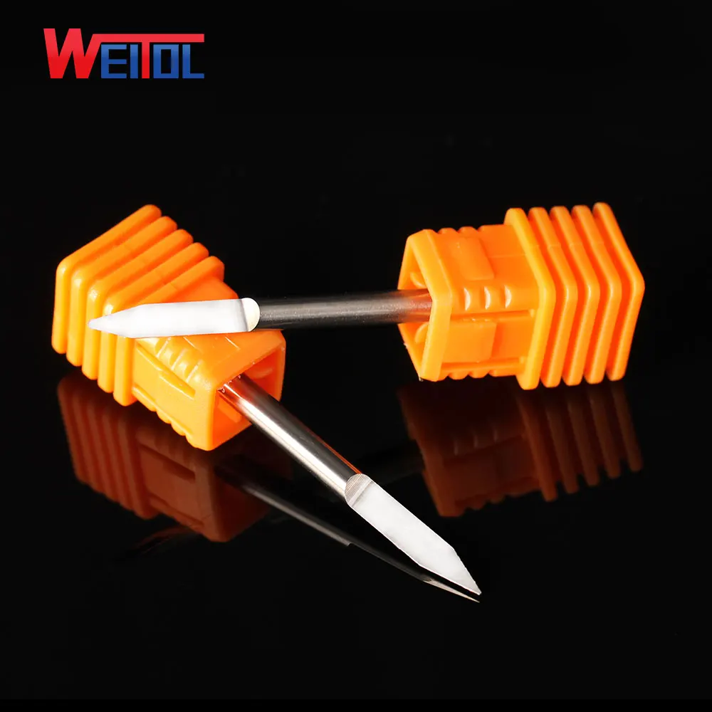 Weitol 1 шт./лот 5A 3 175 мм V-образная форма с круглым дном карбидные печатные платы