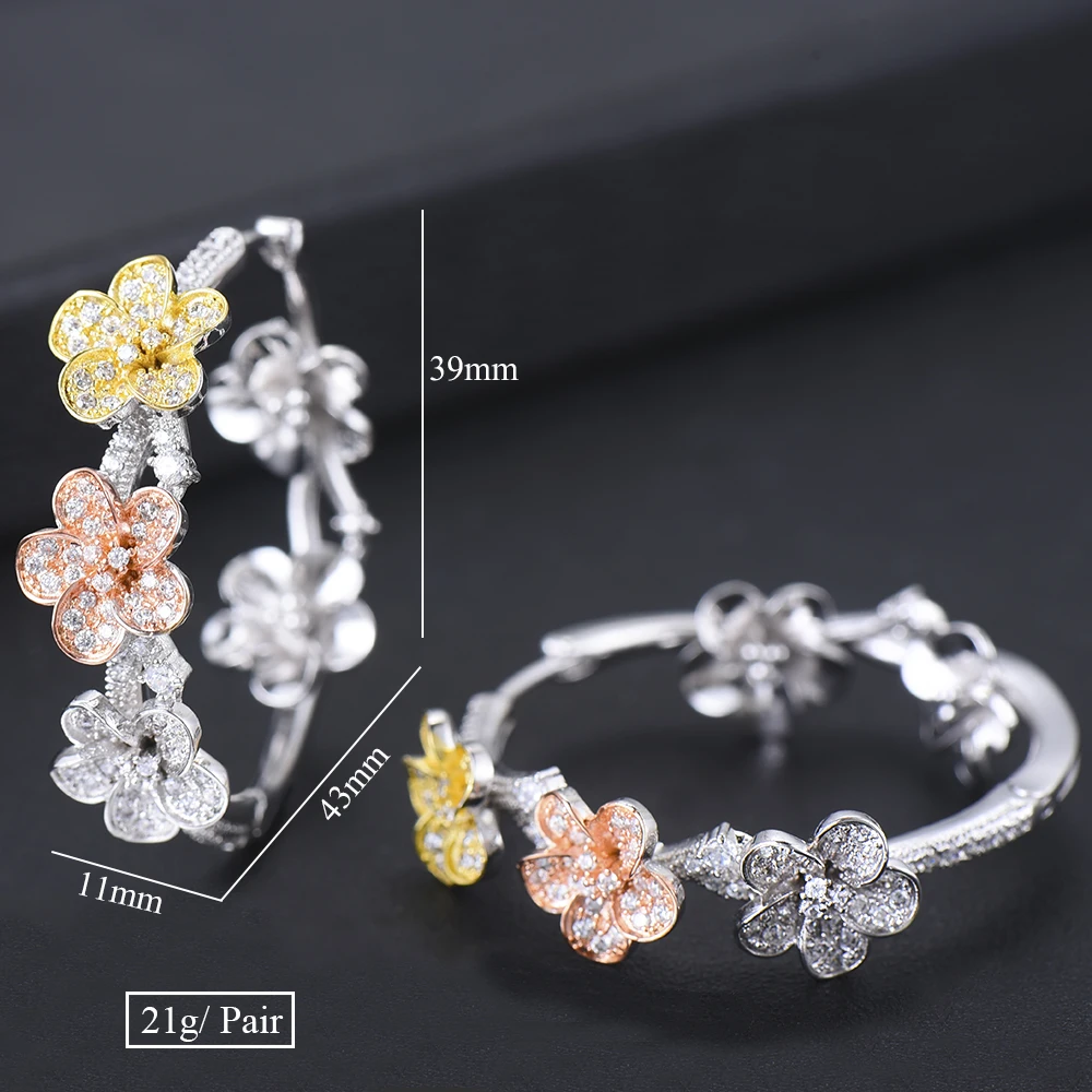 Милые романтические украшения серьги кольца с цветами аксессуары для невесты