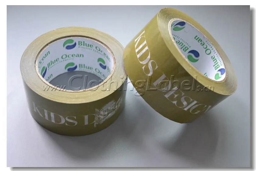 Пользовательская пластиковая упаковочная лента с вашим брендом хорошая