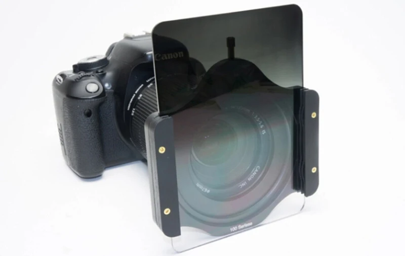 Полностью металлический алюминиевый держатель фильтра 100 мм + тонкое переходное