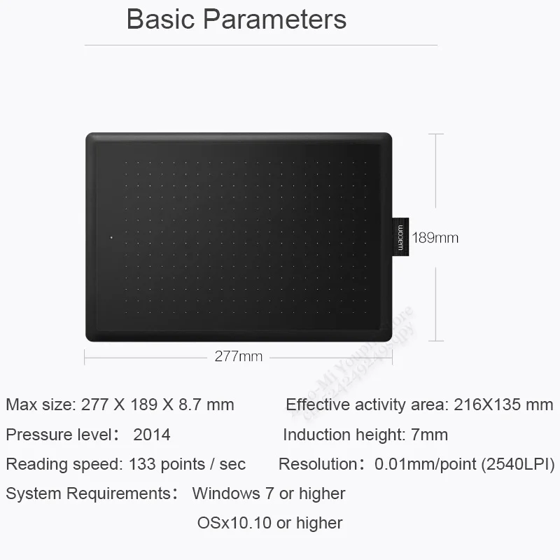 Xiaomi Wacom цифровой планшет графическая доска для рисования коврик для рисования 2048 давление цифровая панель графический планшет ПК Умная Ручка