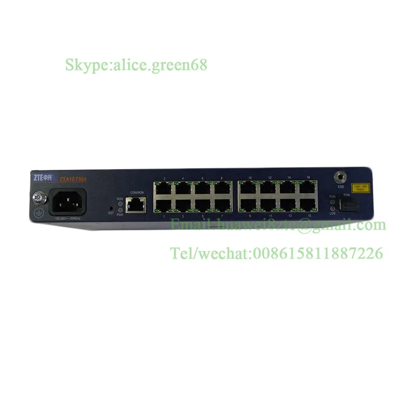 Z TE ZXA10 F804 16FE GPON ONU с 16 портами ethernet оптический сетевой терминальный