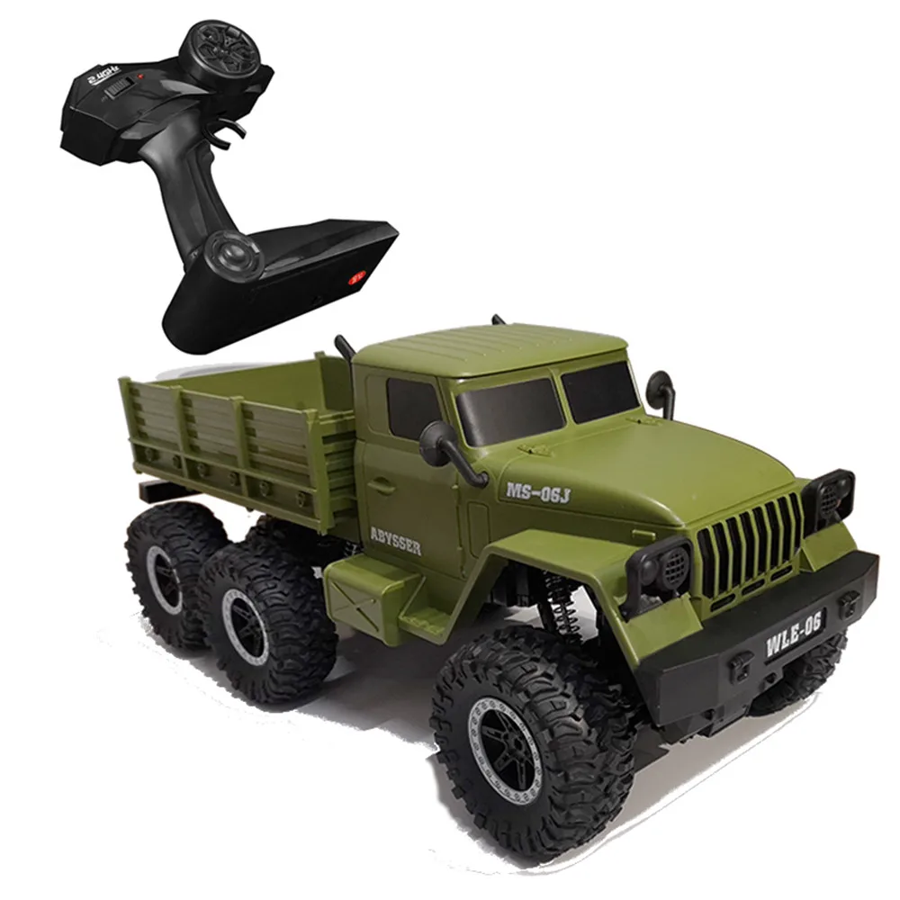 SuLong Toys SL3342 Урал 1/10 2,4G 6WD автомобиль с дистанционным управлением военный грузовик RTR модель игрушки подарки для мальчиков