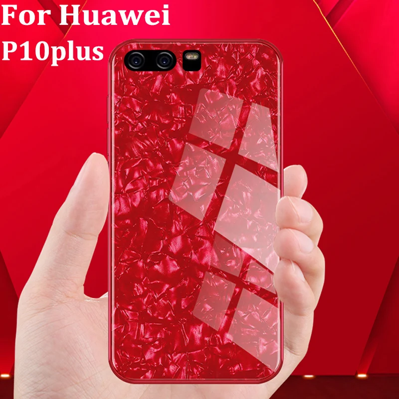 2pcs For Huawei P10plus Case phone cover P10 plus Back Cover Tempered glass case VKY-AL00 shell fundas capas | Мобильные телефоны и