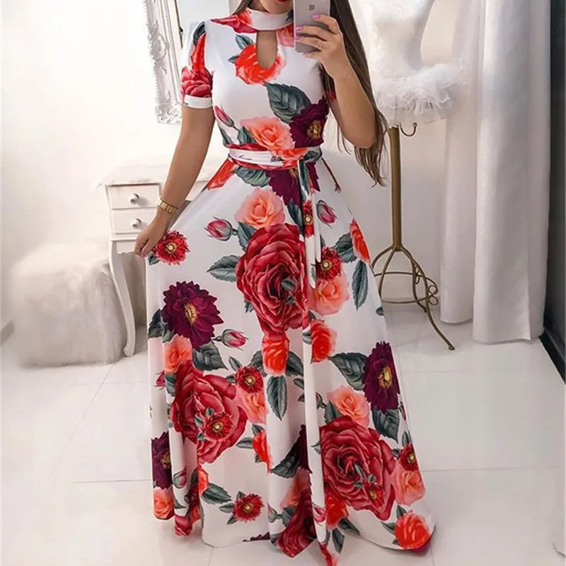 Размера плюс для женщин 2019 летние пикантные винтажные элегантные вечерние