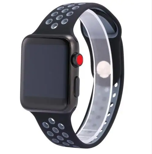 black gray Золотые 42 мм BT умные часы серии 4 умные часы для Apple iOS iPhone Android наручные часы Спортивные Bluetooth Браслет фитнес-трекер - Цвет: black gray