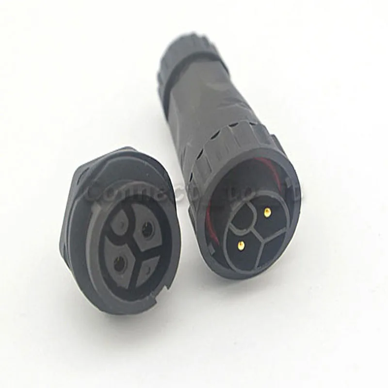 M22 2-контактный водонепроницаемый коннектор-адаптер с винтовым замком