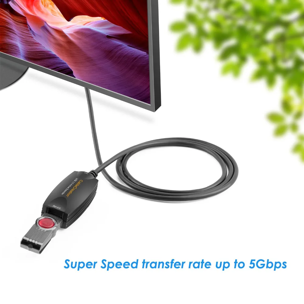 Удлинительный Кабель USB 3 0 сверхскоростной удлинитель ретранслятора с