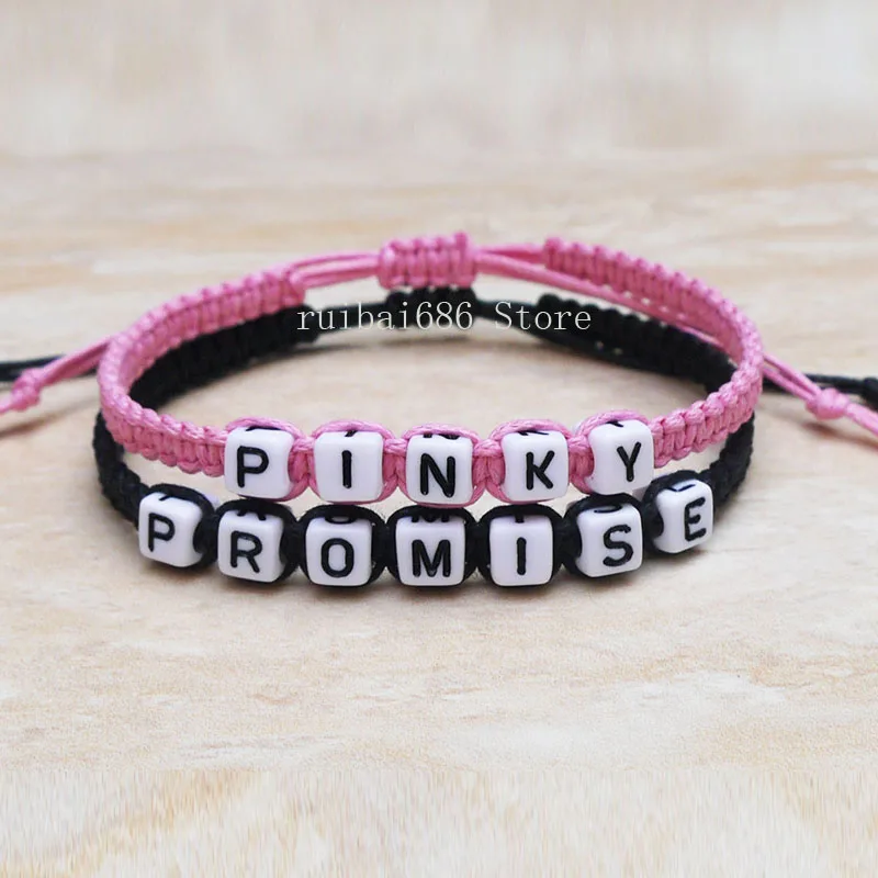 Обещание на мизинцах любовных браслетов его браслеты Парные ювелирные изделия