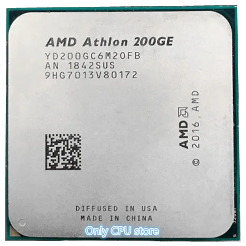 AMD200GE AMD Athlon 200GE поддерживает ASRock AB350 PRO4