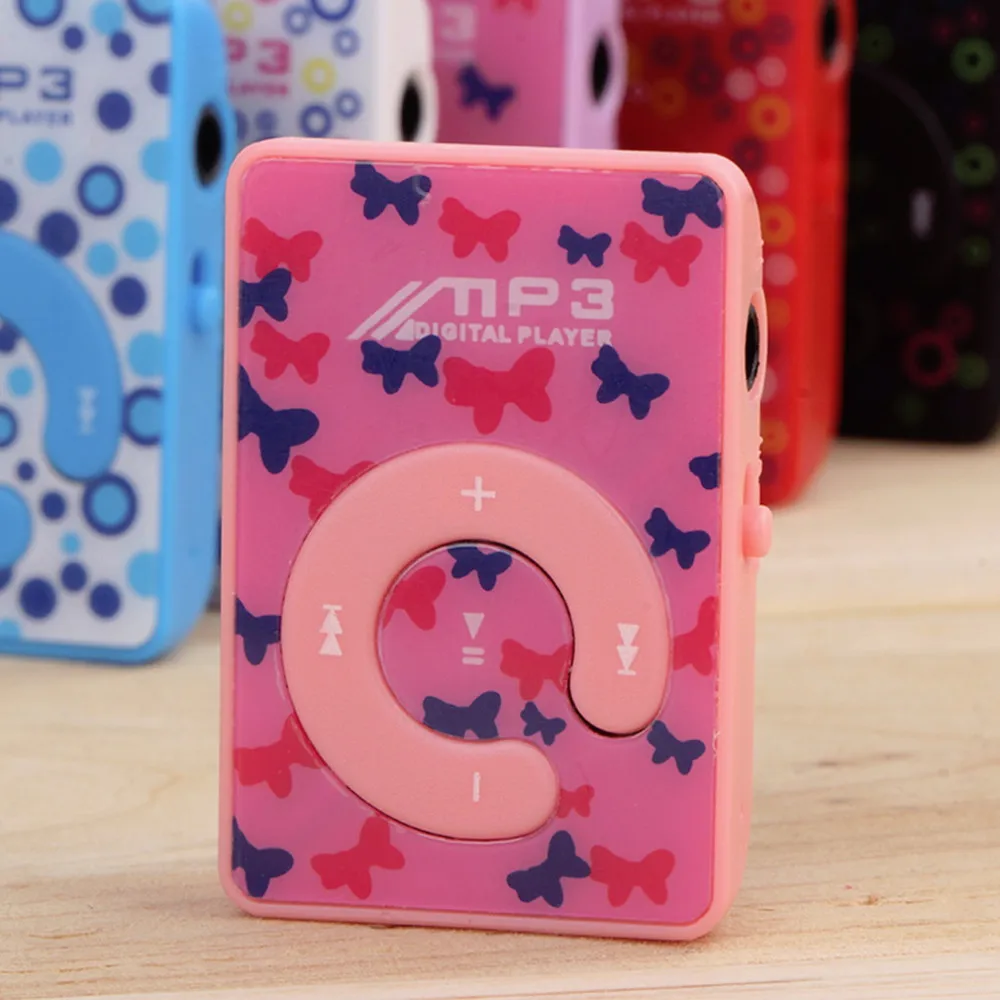 Мини-клип USB MP3 музыкальный медиаплеер с Micro SD/TF слот для карт Поддержка 1-8 Гб(случайный цвет распределения