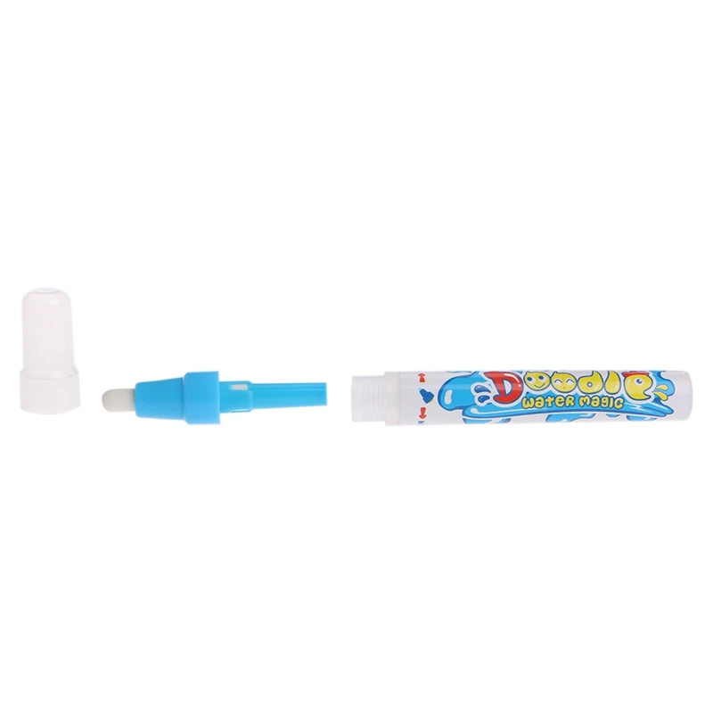 

New 2Pcs Water Drawing Mat Painting Pen Magic Pen Child's Learning Drawing Toy