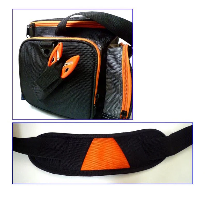 

Multifunctional Fishing Bags 37*23*24cm1200D Oxford Waterproof Tackle Backpage Pesca Acesorios Sac Canne a Peche Bagage Pour La
