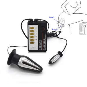 Новое поступление игрушки годе интимные товары огромный Butt Анальная влагалищная пробка поражения электрическим током стимулятор вибратор Медицинские Электро Секс-игрушки для Для мужчин женщина