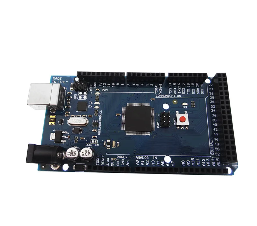 Мега 2560 R3 Mega2560 REV3 ATmega2560-16AU доска на USB кабель совместим хорошее качество и низкая цена sles [без USB линии]
