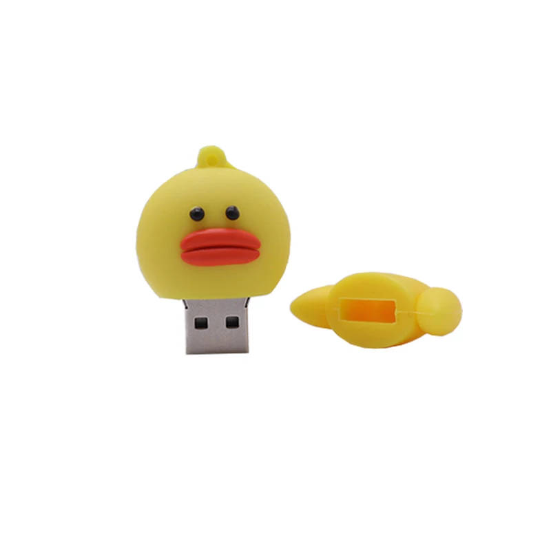 Флешки мультфильм курица карту флэш-памяти с интерфейсом usb 4 GB 8 16 ГБ 32 64 милые