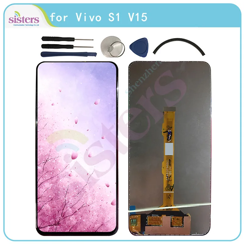 Color : Black V15 Black Mobile Phone Replacement Accessories LCD Screen and Digitizer Full Assembly for vivo S1 Color : Black V15 Black Mobile Phone Replacement Accessories LCD Screen and Digitizer Full Assembly for vivo S1
