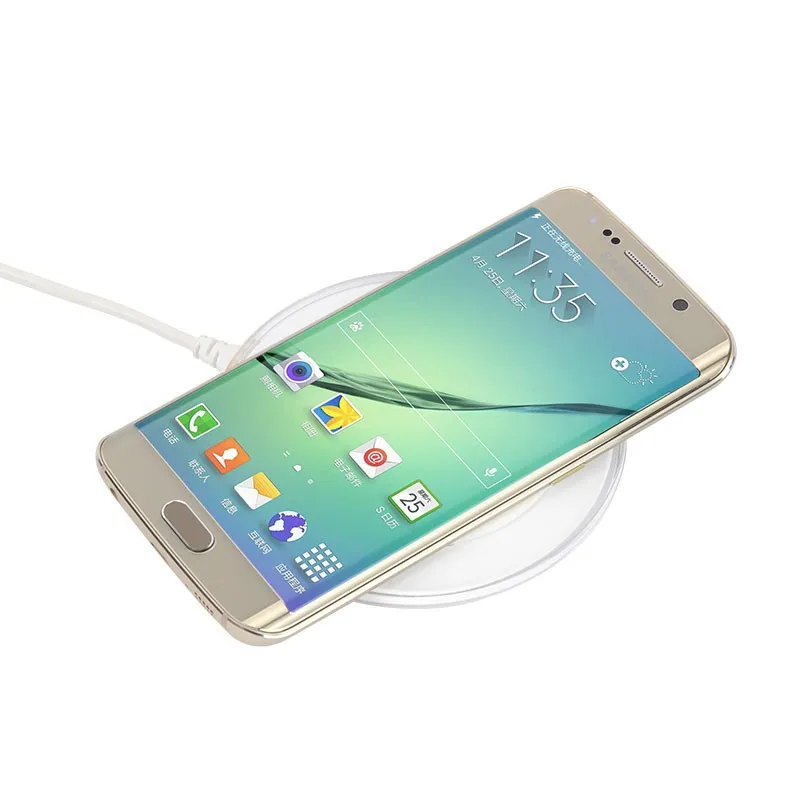 Беспроводное зарядное устройство UEESFIT Qi для iPhone X 8 Samsung Note S8 Plus S7 S6 Edge|Зарядные
