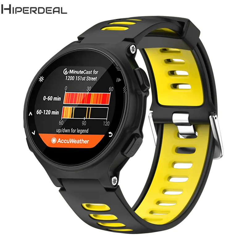 HIPERDEAL 6 видов цветов запасной ремешок для Garmin Forerunner 735XT мягкий силиконовый сменный