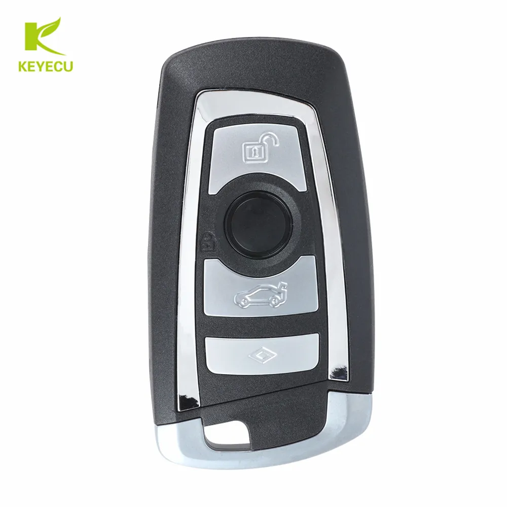 KEYECU New Replacement Remote Car Key Fob 4 Button 7953 Chip for BMW CAS4 F Platform 5 Series / 7 2010-2012 KR55WK49863 | Автомобили и